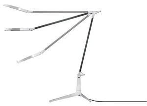 Stolní lampa, LED, LEITZ "Style Smart", saténově černá
